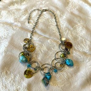 Multi-media necklace